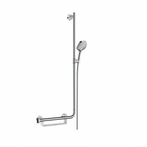 Душевой гарнитур Hansgrohe Raindance Select S 120 с поручнем слева