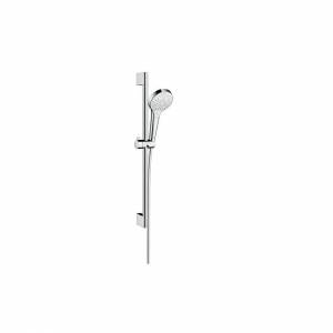 Душевой гарнитур Hansgrohe Croma Select S Multi EcoSmart, на штанге, 650 мм