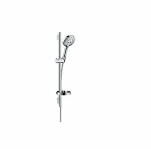 Душевой гарнитур Hansgrohe Raindance Select S 120 EcoSmart 3jet / Unica на штанге, 650 мм