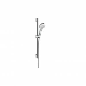 Душевой гарнитур Hansgrohe Crometta 100 1jet, на штанге, 650 мм