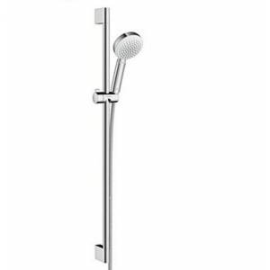 Душевой гарнитур Hansgrohe Crometta 100 EcoSmart 1jet, на штанге, 900 мм