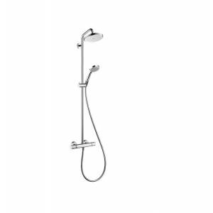 Душевая стойка с термостатом Hansgrohe Croma Select 220 EcoSmart