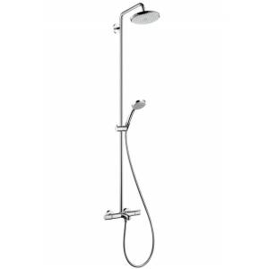 Душевая стойка с термостатом и изливом Hansgrohe Croma 220 Showerpipe