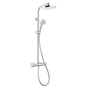 Душевая стойка с термостатом Hansgrohe Verso 220 Showerpipe