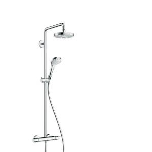 Душевая стойка с термостатом Hansgrohe Croma Select S Showerpipe EcoSmart