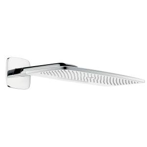Верхний душ Hansgrohe Raindance E420 AIR 2jet, с кронштейном 380 мм