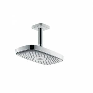 Верхний душ с полоточным кронштейном Hansgrohe Raindance Select E 300 2jet