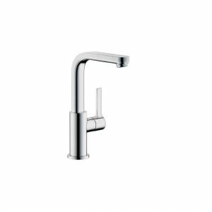 Смеситель для раковины Hansgrohe Metris S с донным клапаном Push-Open