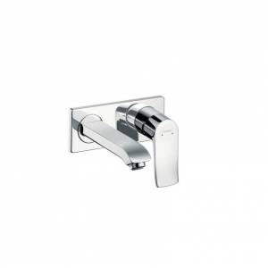 Смеситель настенный Hansgrohe Metris LowFlow для раковины