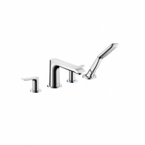 Смеситель врезной на борт ванны Hansgrohe Metris