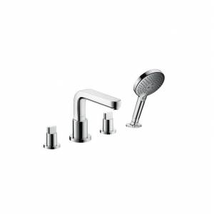 Смеситель врезной на борт ванны Hansgrohe Metris S