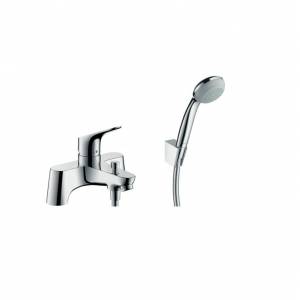 Смеситель врезной для ванны, с душевым гарнитуром Hansgrohe Focus