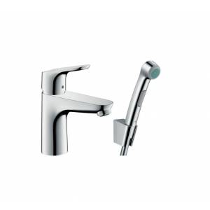 Смеситель для раковины Hansgrohe Focus с гигиеническим душем