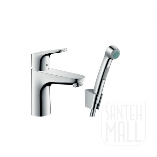 Смеситель для раковины Hansgrohe Focus с гигиеническим душем