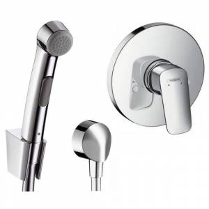Гигиенический набор со смесителем (комплект) Hansgrohe