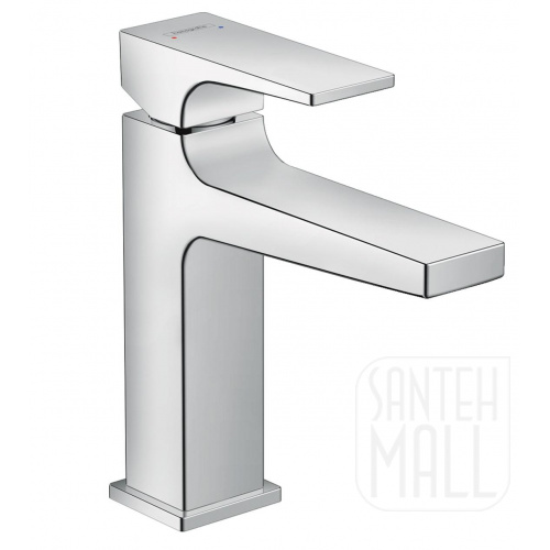 Смеситель для раковины Hansgrohe Metropol 110 с донным клапаном