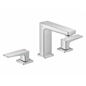 Смеситель для раковины Hansgrohe Metropol 110 с донным клапаном Push-Open