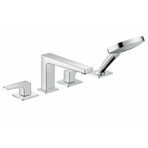 Смеситель врезной на борт ванны Hansgrohe Metropol