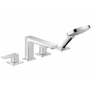 Смеситель врезной на борт ванны Hansgrohe Metropol