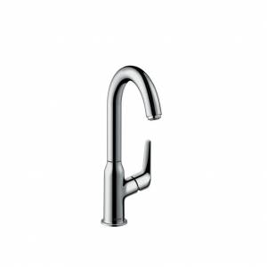 Высокий смеситель для раковины Hansgrohe Novus 240, с поворотным изливом