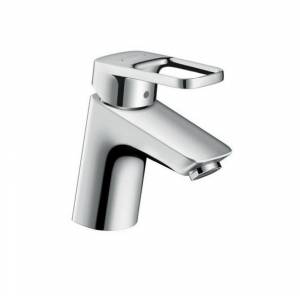 Смеситель для раковины Hansgrohe Logis Loop 70 с донным клапаном