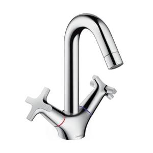 Смеситель для раковины двухвентильный Hansgrohe Logis