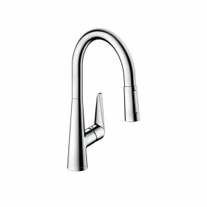 Смеситель для кухни Hansgrohe Talis S с поворотным, выдвижным изливом