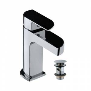 Однорычажный смеситель для раковины Jaquar Alive с донным клапаном Push Open