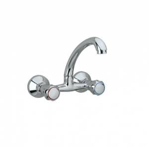 Смеситель настенный для кухни Jaquar Astra с поворотным изливом