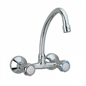 Смеситель настенный для кухни Jaquar Astra с поворотным изливом