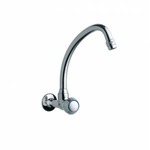 Вентиль настенный на одну воду Jaquar Astra с поворотным изливом для раковины/кухни