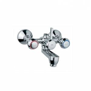 Смеситель двухвентильный для душевой стойки с изливом Jaquar Astra