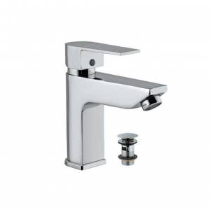 Однорычажный смеситель для раковины Jaquar Aria с донным клапаном Push Open