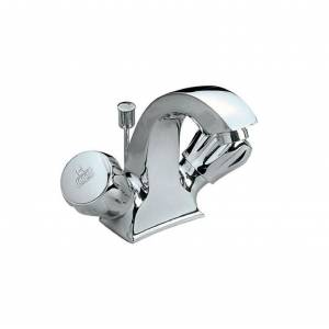 Смеситель двухвентильный для раковины Jaquar Continental с донным клапаном