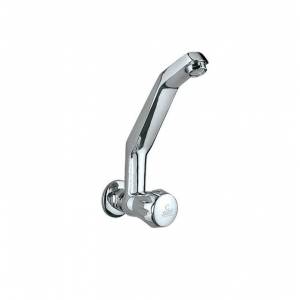 Вентиль настенный на одну воду Jaquar Continental с поворотным изливом для раковины/кухни