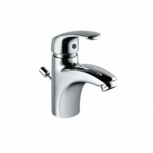 Однорычажный смеситель для раковины Jaquar Eko с донным клапаном