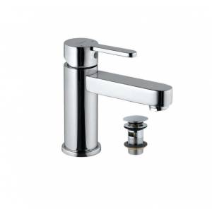 Однорычажный смеситель для раковины Jaquar Fusion с донным клапаном Push Open