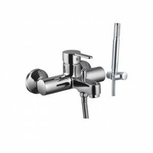 Смеситель однорычажный для ванны с душевым гарнитуром Jaquar Fusion