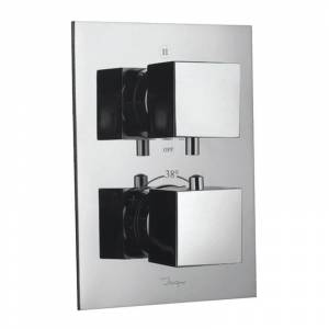 Встраиваемый смеситель-термостат для душа Jaquar Kubix Prime