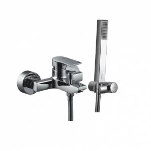 Смеситель однорычажный для ванны с душевым гарнитуром Jaquar Lyric