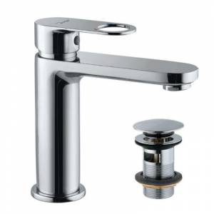 Однорычажный смеситель для раковины Jaquar Ornamix Prime с донным клапаном Push Open