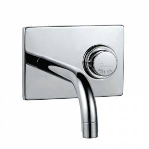 Автоматический настенный смеситель для раковины Jaquar Pressmatic Taps