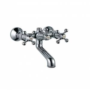 Смеситель двухвентильный для душевой стойки с изливом Jaquar Queen's