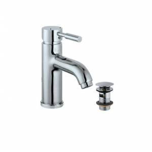 Однорычажный смеситель для раковины Jaquar Solo с донным клапаном Push Open