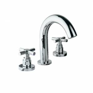 Смеситель двухвентильный для ванны Jaquar Solo, врезной на борт