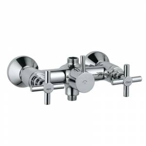 Смеситель двухвентильный для душевой стойки Jaquar Solo, без излива