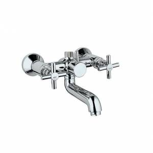 Смеситель двухвентильный для душевой стойки с изливом Jaquar Solo