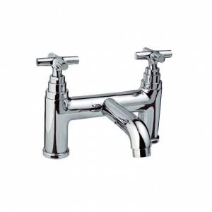 Смеситель двухвентильный для ванны Jaquar Solo, врезной на борт