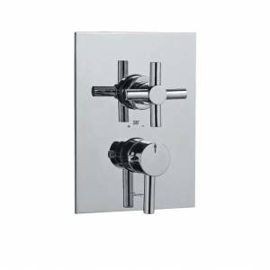 Встраиваемый смеситель-термостат для душа или ванны Jaquar Solo