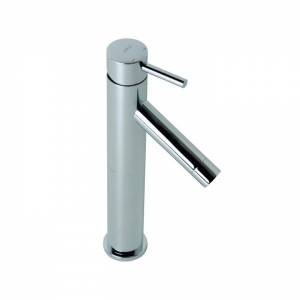 Высокий однорычажный смеситель для раковины Jika Mio с донным клапаном Click-Clack